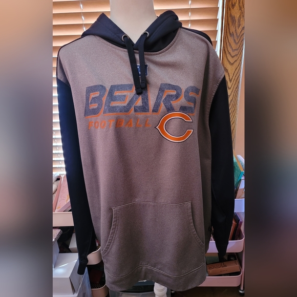 Mens NFL Licensed Official Chicago Bears Hoody.  Like New ! SIZE XL - Picture 3 of 4